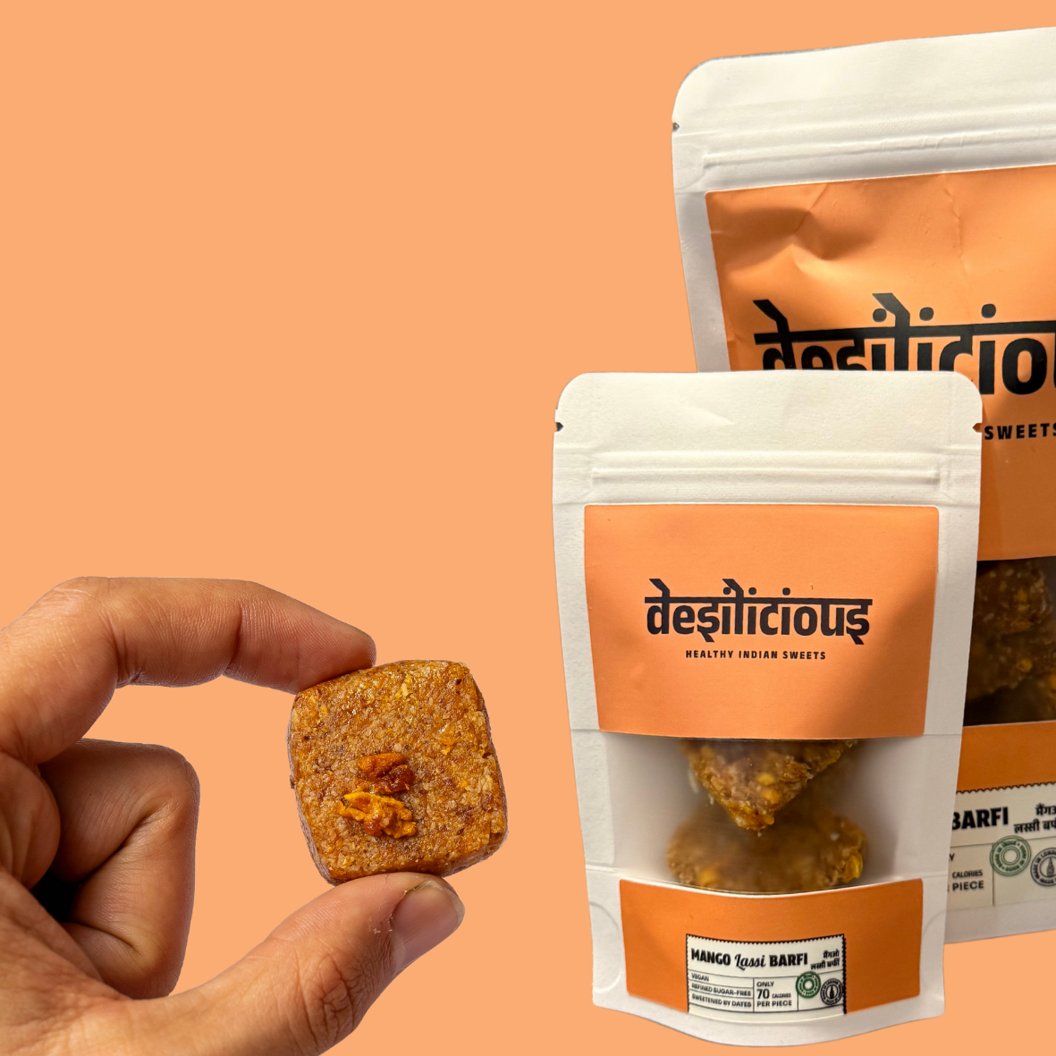 Mango Lassi Barfi Mini Pouch Bundle (5 Pouches)