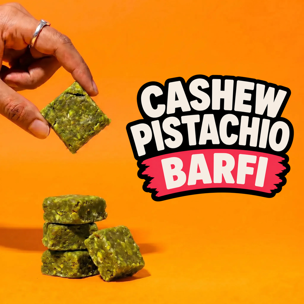 Cashew & Pistachio Barfi