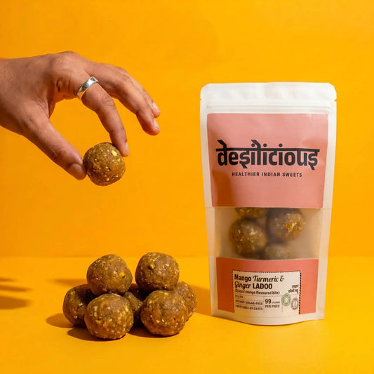 Mango, Turmeric & Ginger Laddoo